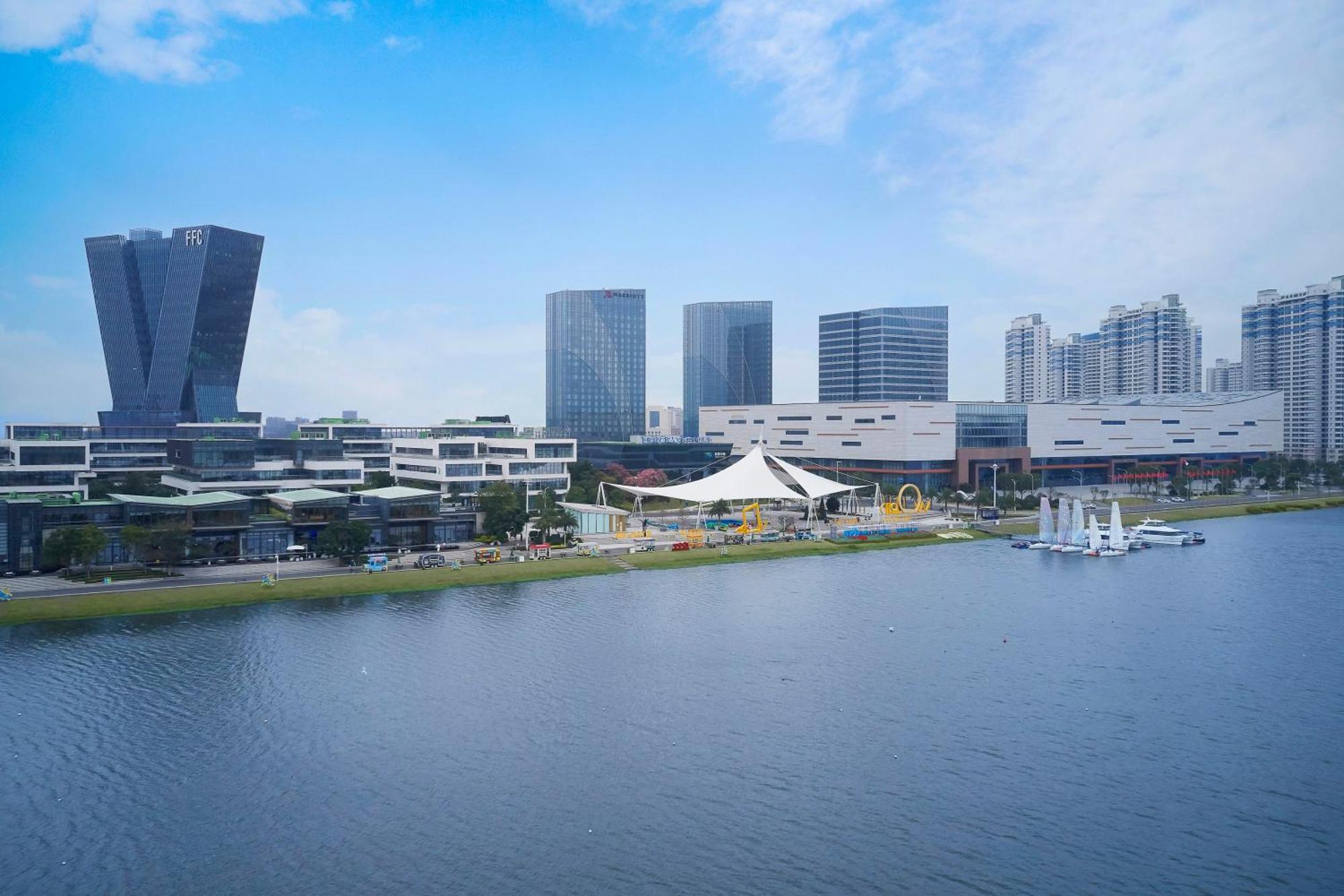 Fuzhou Marriott Hotel Riverside Exteriör bild